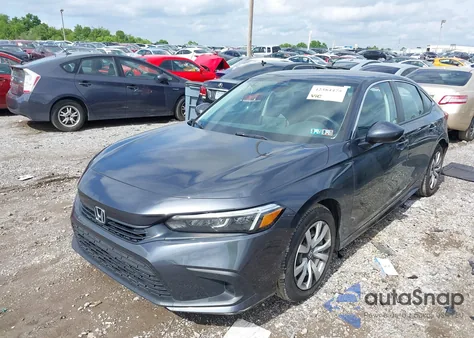 2022 Honda Civic Lx from USA, damaged, VIN 2HGFE2F27NH522953